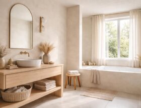 découvrez comment l'enduit à la chaux peut transformer votre salle de bain en un espace élégant et naturel. inspirez-vous de nos idées déco pour un design unique et chaleureux.