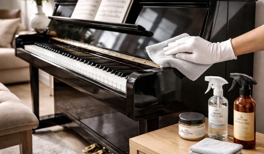 découvrez comment nettoyer efficacement un piano laqué noir en utilisant les meilleurs produits adaptés pour préserver sa brillance et sa beauté.