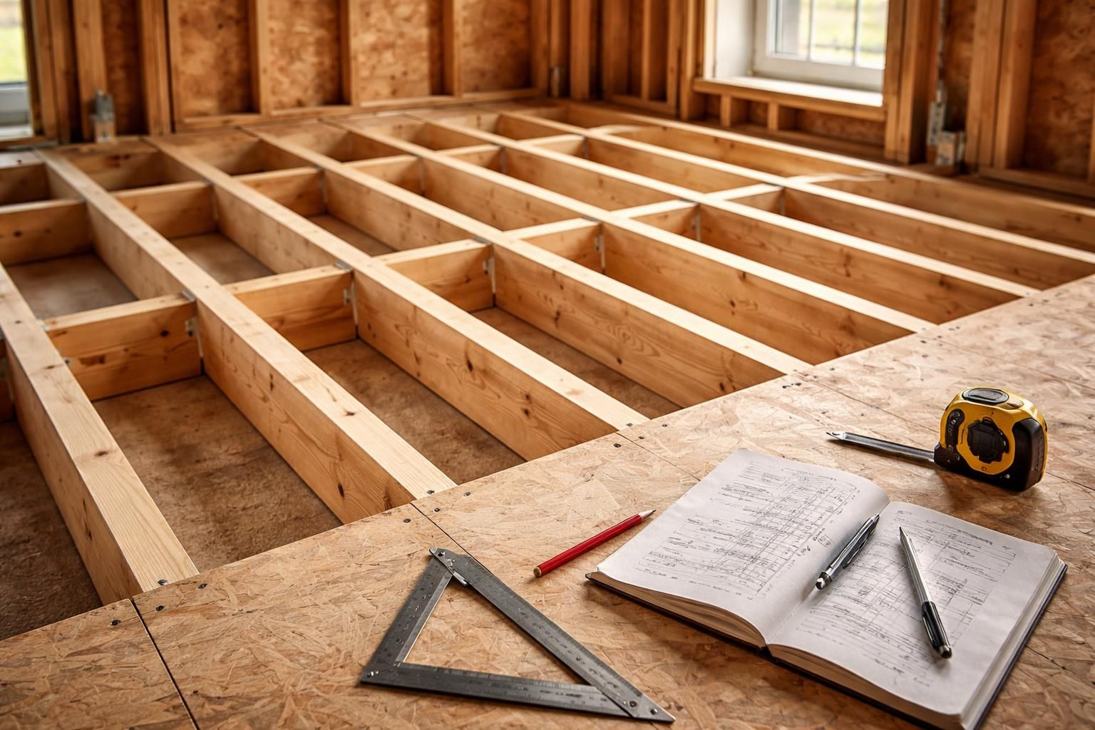 découvrez notre guide pratique pour calculer les solives d'un plancher en bois et maîtrisez toutes les étapes essentielles pour un plancher solide et durable.