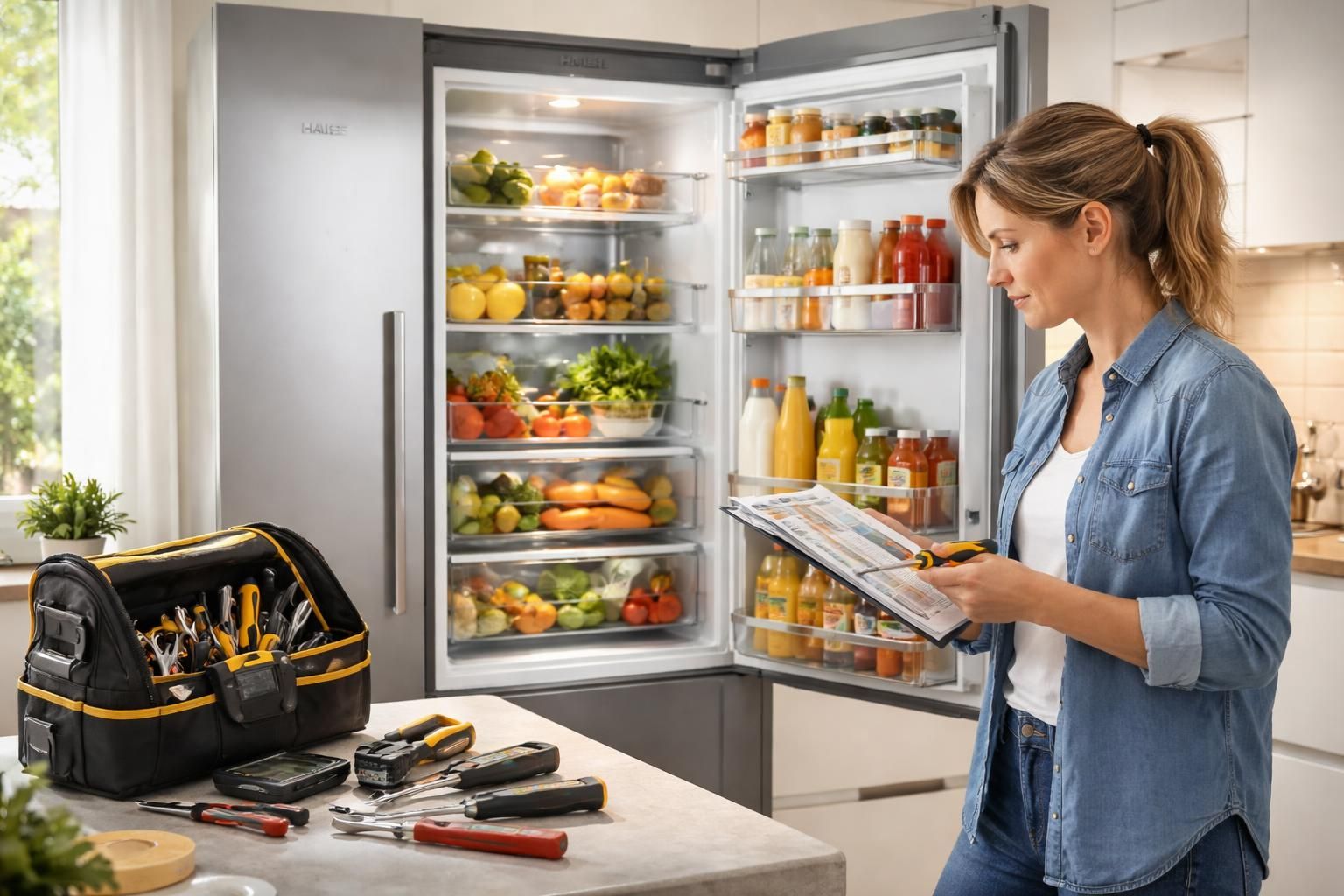 découvrez notre guide complet pour résoudre facilement les problèmes courants de votre frigo haier et retrouvez un réfrigérateur fonctionnel rapidement.
