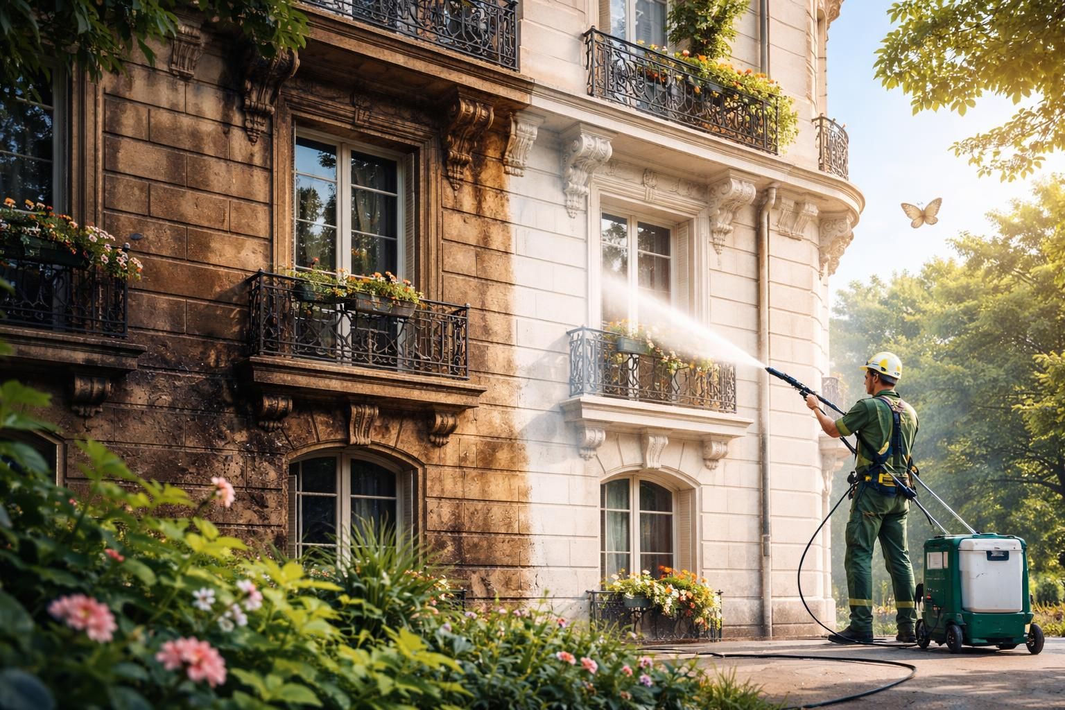 découvrez les avantages surprenants du produit miracle pour nettoyer les façades et redonnez éclat et durée de vie à vos murs extérieurs facilement et efficacement.