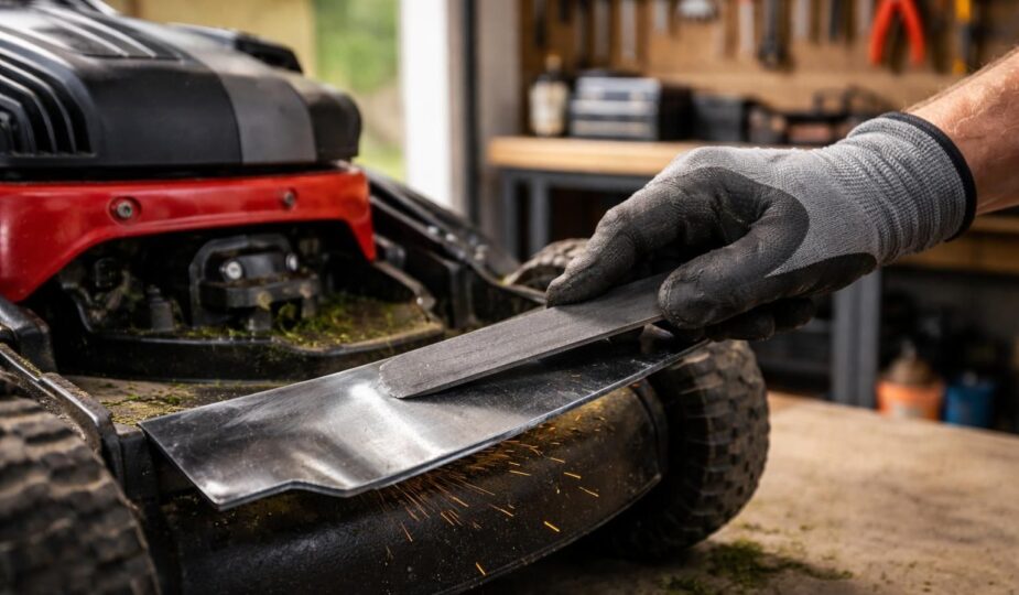 découvrez les bonnes pratiques pour affûter une lame de tondeuse efficacement sans avoir à la démonter, afin d'optimiser la performance de votre outil de jardinage.