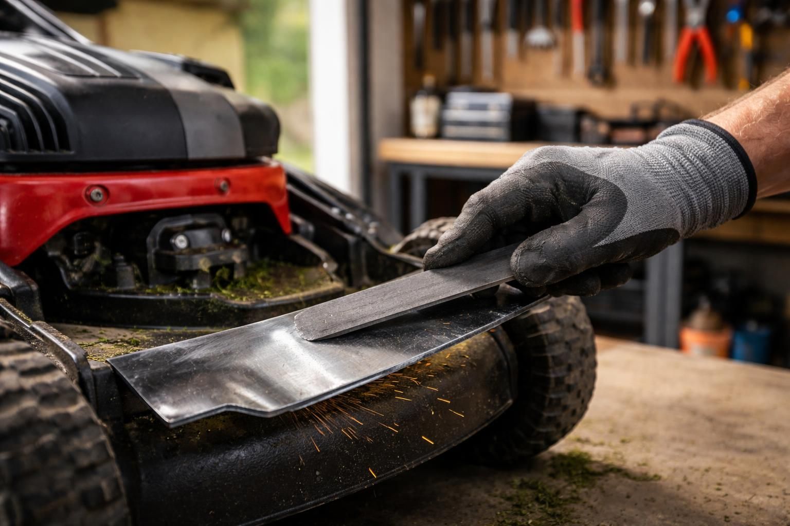 découvrez les bonnes pratiques pour affûter une lame de tondeuse efficacement sans avoir à la démonter, afin d'optimiser la performance de votre outil de jardinage.