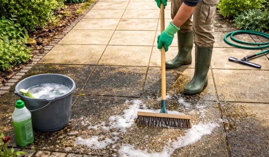découvrez les meilleurs conseils pour nettoyer efficacement des dalles gravillonnées noircies et leur redonner un éclat naturel. astuces simples et efficaces à suivre.