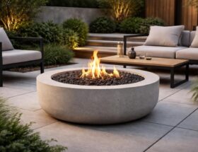 apprenez à fabriquer un brasero en béton au design moderne, alliant robustesse et élégance pour sublimer vos soirées en extérieur.