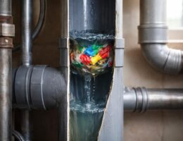 découvrez comment un morceau de plastique coincé dans la colonne commune peut perturber le fonctionnement de votre plomberie, les risques associés et les solutions pour éviter des dommages coûteux.