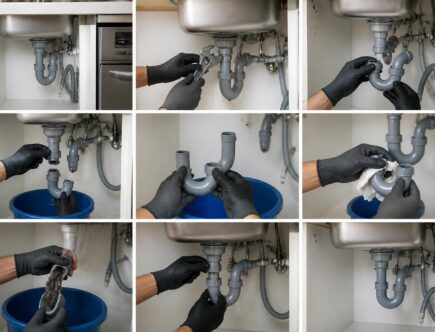 découvrez comment réussir facilement l'évacuation du siphon de votre évier et lave-vaisselle couplé grâce à nos astuces simples et efficaces, sans effort.