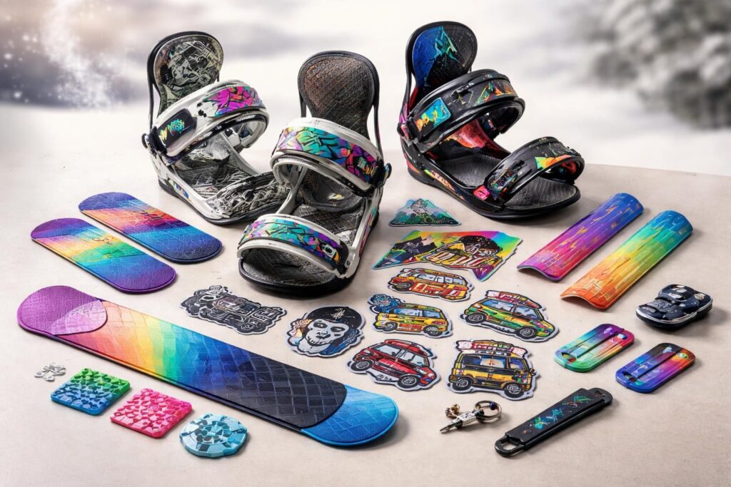 découvrez notre sélection du meilleur kit déco pour snowboard et personnalisez facilement votre équipement avec style et originalité.