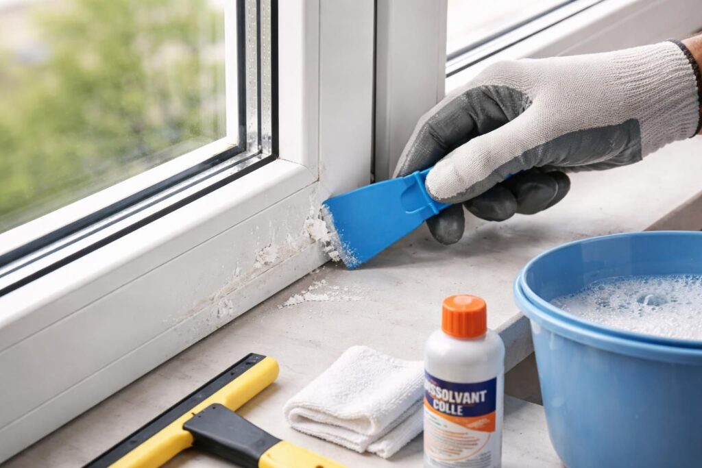 découvrez notre guide étape par étape pour enlever efficacement la colle d'une fenêtre en pvc sans l'abîmer. astuces simples et conseils pratiques pour un nettoyage parfait.
