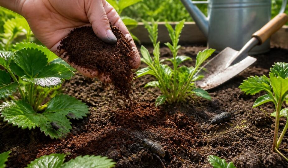 découvrez les meilleures recettes de jardinage utilisant le marc de café pour lutter efficacement contre l'otiorhynque et protéger vos plantes naturellement.