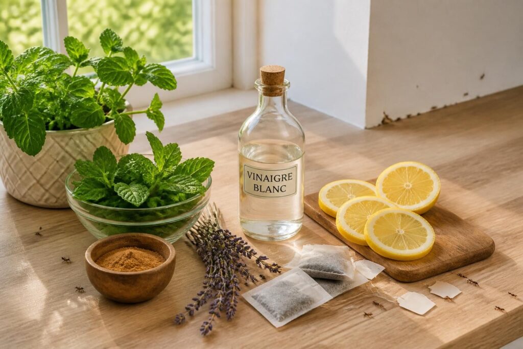 découvrez les remèdes de grand-mère efficaces pour éliminer les fourmis dans la maison. astuces naturelles et conseils pratiques pour protéger votre intérieur sans produits chimiques.