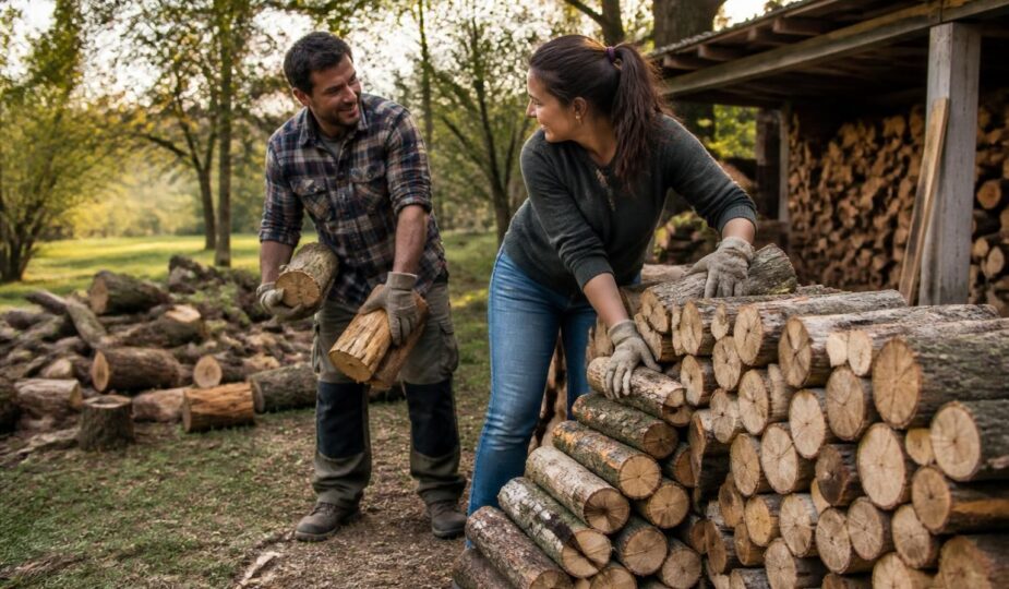 découvrez combien de temps il faut en moyenne pour ranger 10 stères de bois en couple, avec des conseils pratiques pour optimiser le travail en équipe.