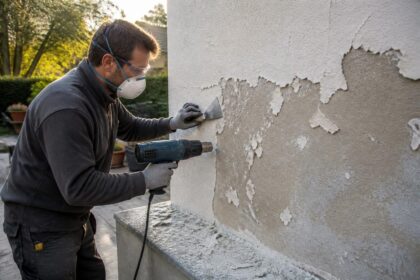 découvrez notre guide complet pour décaper efficacement la peinture sur le béton extérieur. astuces et méthodes pour un résultat optimal et un chantier propre.